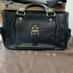 Celine Black Satchel
